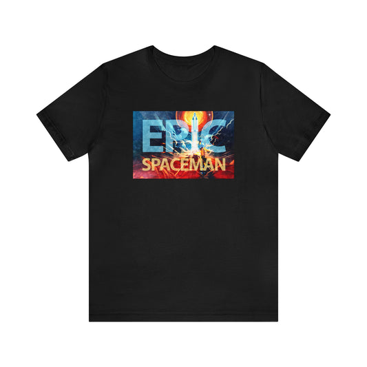 EU - Retro Epic Spaceman  - Unisex CVC Jersey T-shirt